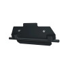 Kolpin Front-Connect Conqueror plow mount for the Honda Pioneer 700, black steel bracket angled view