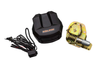 Kolpin Conqueror plow kit for Kawasaki winch, wiring harness and brass plow lift actuator laid out