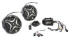Pro Armor Polaris Ranger 2-Speaker SXS Cage Audio Kit with J Hook Clamps
