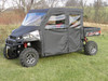 3 Star Polaris Ranger 1000 Crew ('19+) Full Cab Enclosure w/ Vinyl Windshield