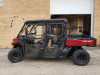 Can-Am Defender MAX hard cab enclosure by HardCabs - steel roof, tilt-out glass windshield, poly doors