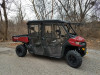 Can-Am Defender MAX hard cab enclosure by HardCabs - steel roof, tilt-out glass windshield, poly doors