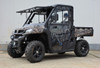 CF Moto U-Force 1000 hard cab enclosure by HardCabs - steel roof, tilt-out glass windshield, poly doors