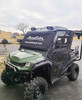 Honda Pioneer 1000 hard cab enclosure by HardCabs - steel roof, tilt-out glass windshield, poly doors