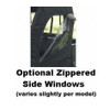 Kawasaki Teryx 750 ('08-'13) Full Cab Enclosure w/ Vinyl Windshield zippered window