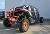 Can-Am Maverick X3 MAX hard cab enclosure by HardCabs - steel roof, tilt-out glass windshield, poly doors