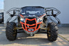 Can-Am Maverick X3 MAX hard cab enclosure by HardCabs - steel roof, tilt-out glass windshield, poly doors