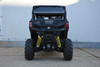 Can-Am Maverick Trail hard cab enclosure by HardCabs - steel roof, tilt-out glass windshield, poly doors