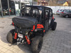 Can-Am Maverick Trail MAX hard cab enclosure by HardCabs - steel roof, tilt-out glass windshield, poly doors