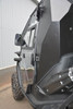 CF Moto Z-Force 950/1000 hard cab enclosure by HardCabs - steel roof, tilt-out glass windshield, poly doors