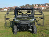Polaris Ranger XP1000-4 Crew hard cab enclosure by HardCabs - steel roof, tilt-out glass windshield, poly doors