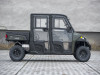 Polaris Ranger XP900 Crew hard cab enclosure by HardCabs - steel roof, tilt-out glass windshield, poly doors