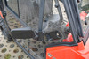 Polaris RZR 570 hard cab enclosure by HardCabs - steel roof, tilt-out glass windshield, poly doors