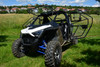 Polaris RZR Pro XP hard cab enclosure by HardCabs - steel roof, tilt-out glass windshield, poly doors
