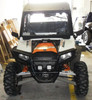 Polaris RZR XP 800 hard cab enclosure by HardCabs - steel roof, tilt-out glass windshield, poly doors