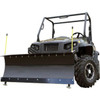 Denali 72'' Universal UTV Snow Plow Kit Installed 