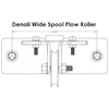 Denali Poly Series UTV snow plow - Denali Snow Plow Kit for Polaris RZR