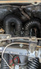 Kawasaki Teryx KRX 1000 heater installed with two hoses