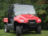 3 Star Honda Big Red - 1 Pc General-Purpose Windshield with Vent and Clamp Options