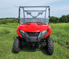 Tracker Off Road 500S - 2-Piece Scratch-Resistant Windshield