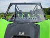 3 Star Kawasaki Teryx KRX - 1 Pc General-Purpose Windshield with Clamp and Vent Options