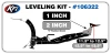 KFI 1"-2" SQ Push Tube Leveling Kit (#106322)
