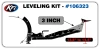 KFI 3" SQ Push Tube Leveling Kit (#106323)