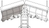 KFI Box 1 (#106180-DS) V-Plow Driver Side Wing