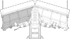 KFI Box 1 (#106820-DS) V-Plow Driver Side Wing