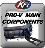 KFI 80" Pro-V UTV Plow System w/ Dash Rocker Controlled Actuators (#106820-SYS-AP)