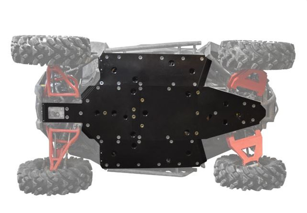 SuperATV 15+ Polaris RZR 900/900 S/1000 S Full Skid Plate