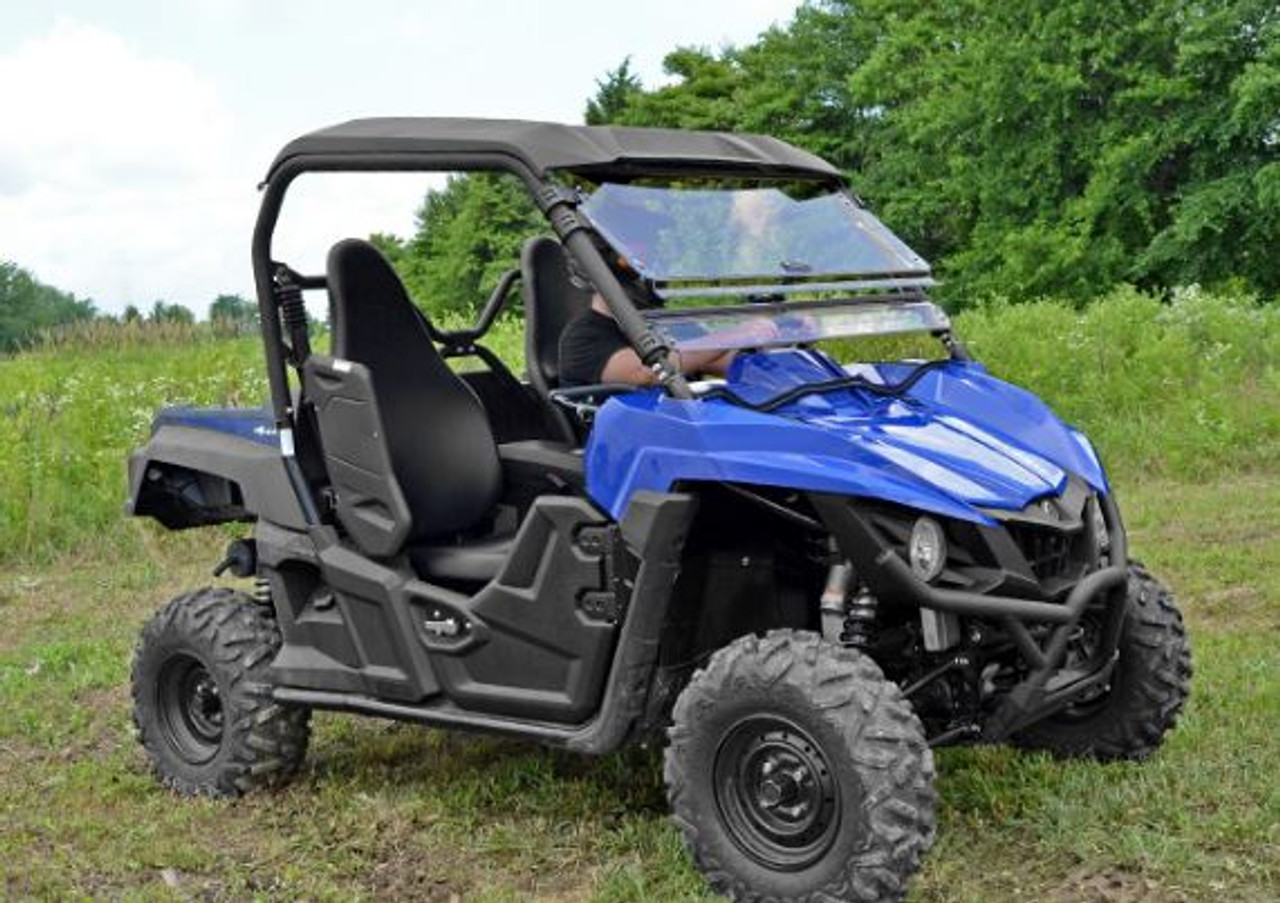 Yamaha Wolverine Scratch Resistant Flip Out Windshield