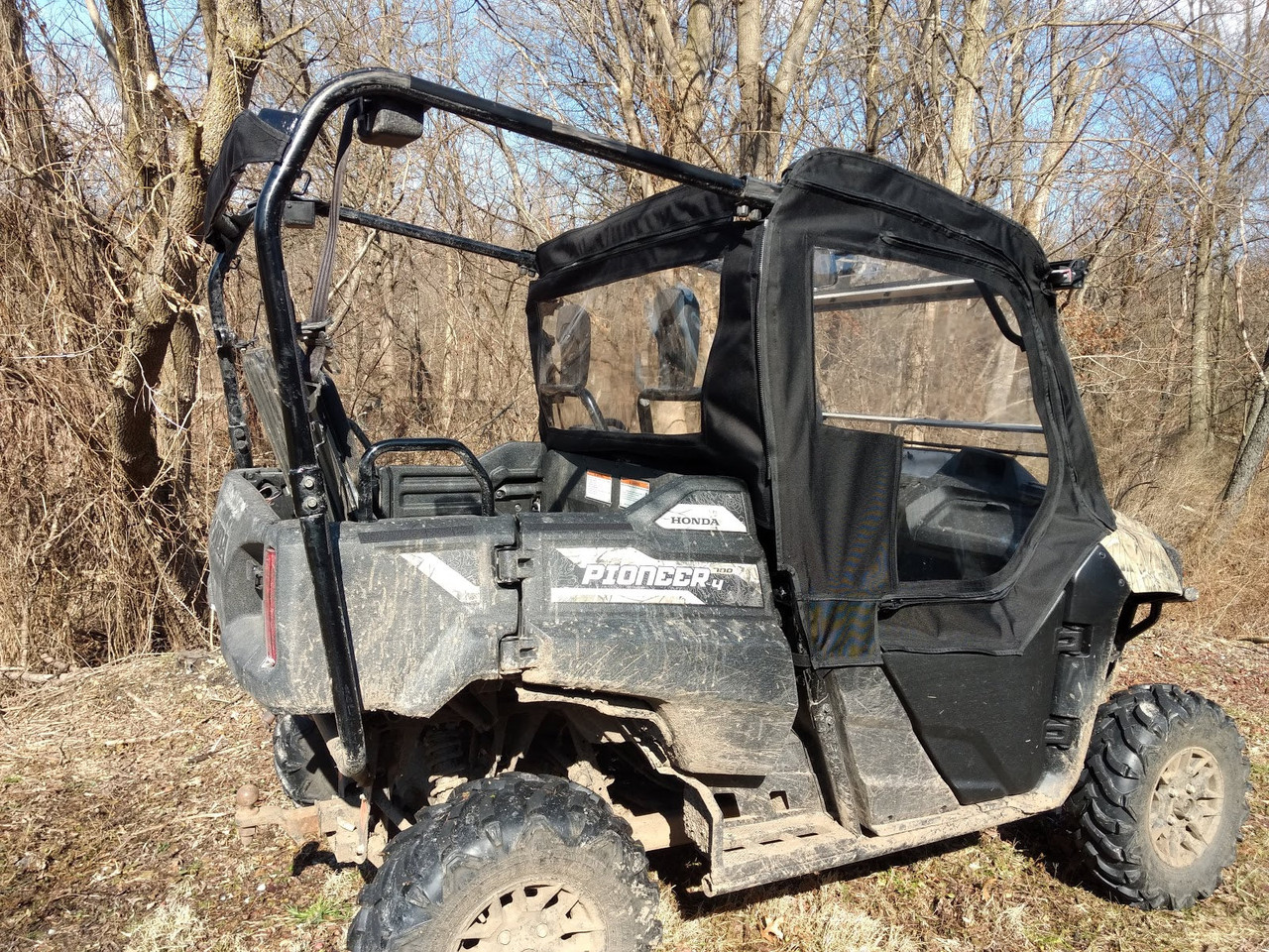 Honda Pioneer 700-4 Full Cab Enclosure (4 Doors) - Doors & Rear Window