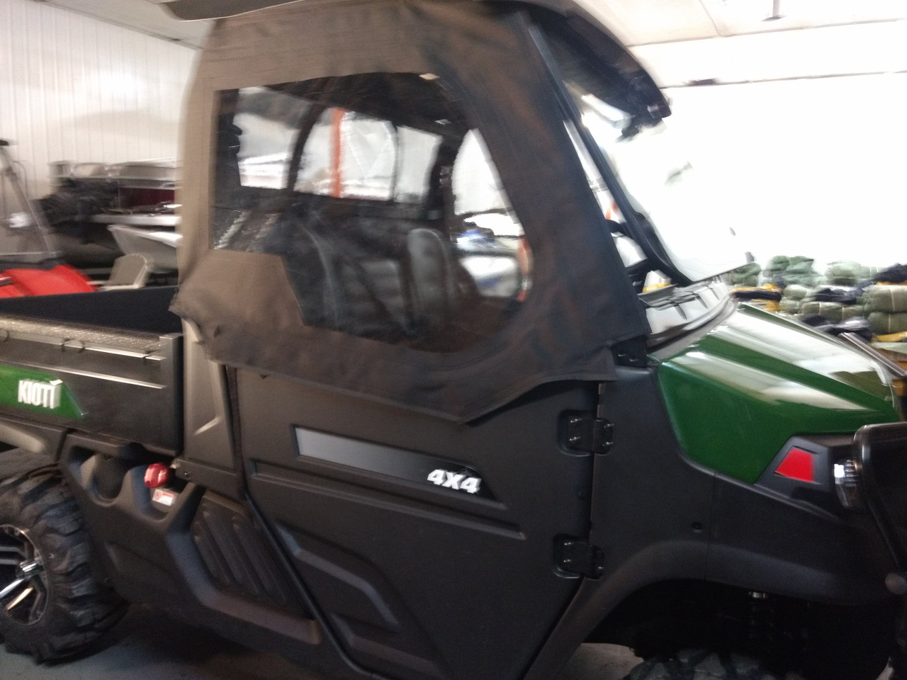 Kioti K9 Upper Doors & Rear Window