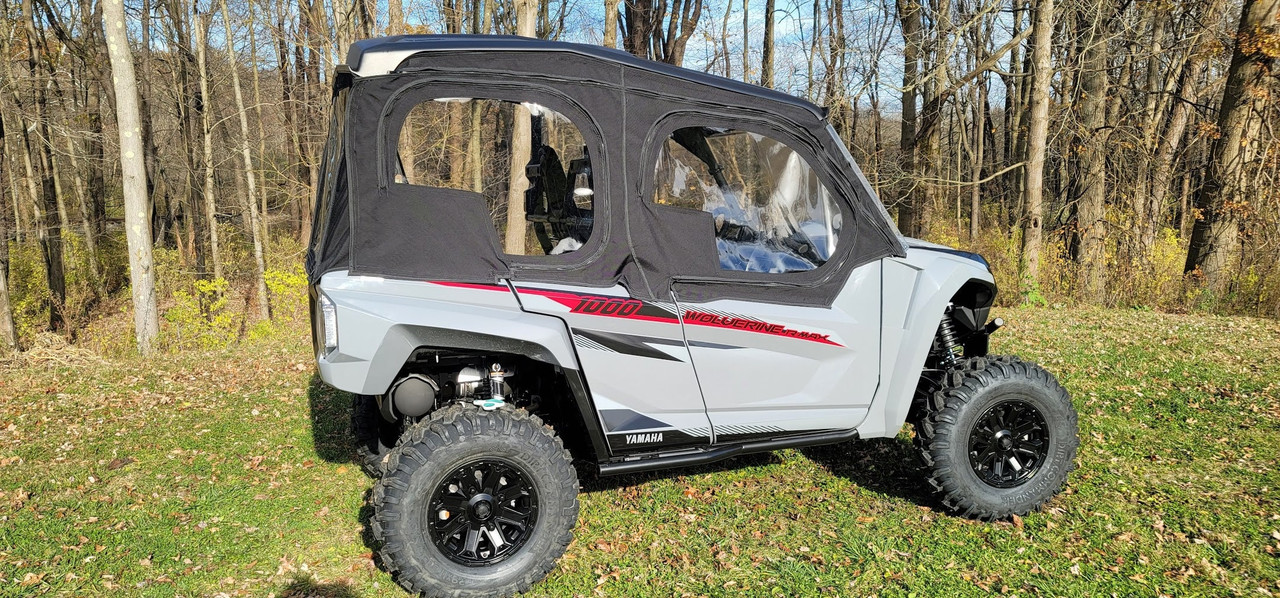 Yamaha Wolverine RMAX4 2021+ Upper Doors for OEM Glass Windshield