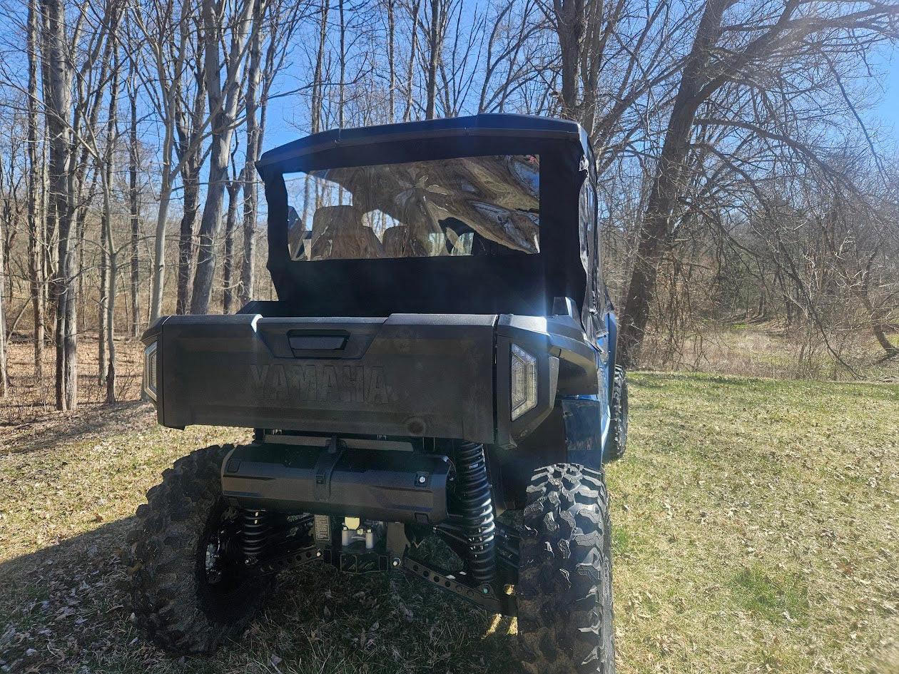 Yamaha Wolverine RMAX4 2025+ Long Bed Full Cab Enclosure - Doors & Rear Window