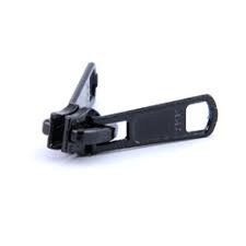 Side X Side YKK #8 Vislon Zipper Slider - Autolock, Double Pull, Black