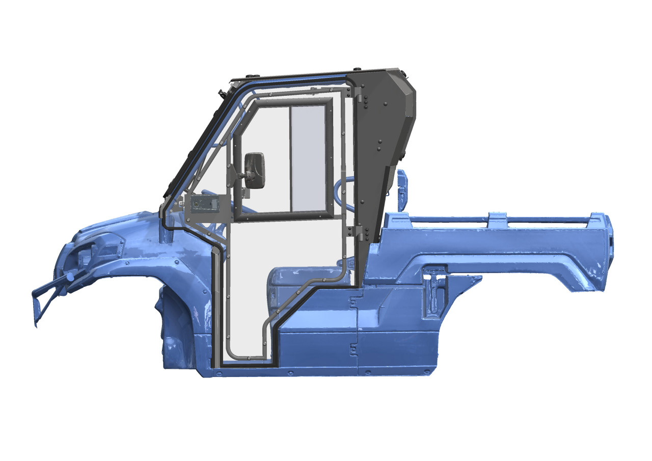 Kawasaki Mule Pro FXR Hard Cab Enclosure