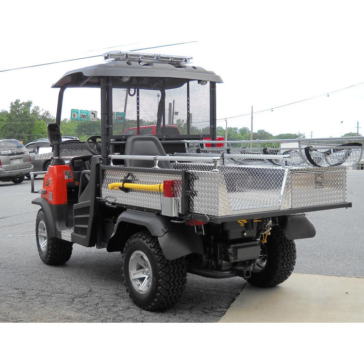 Deluxe Medical-Rescue Skid with Provider Seat for UTVs (48"-57" Beds)