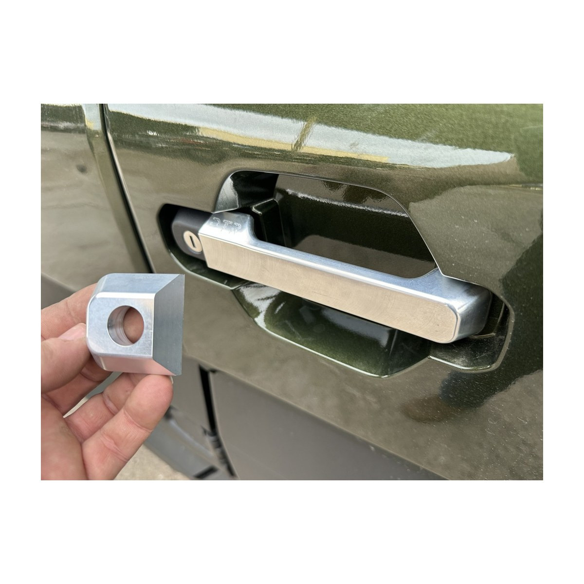 Dirty Teeth Racing Billet Aluminum Exterior Door Handle Kit for 2024+ Polaris Ranger XD 1500