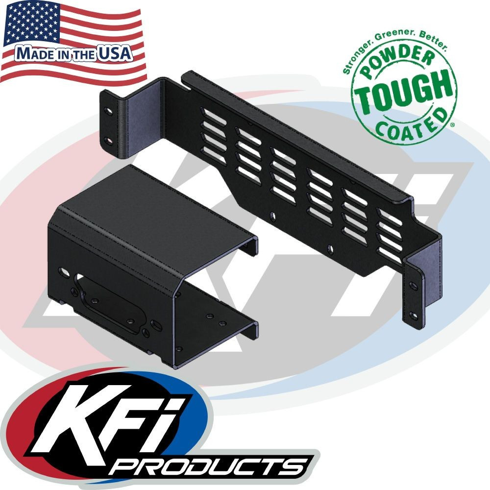 KFI #102015 winch mount for Kioti K9 UTV, winch mount channel and base plate
