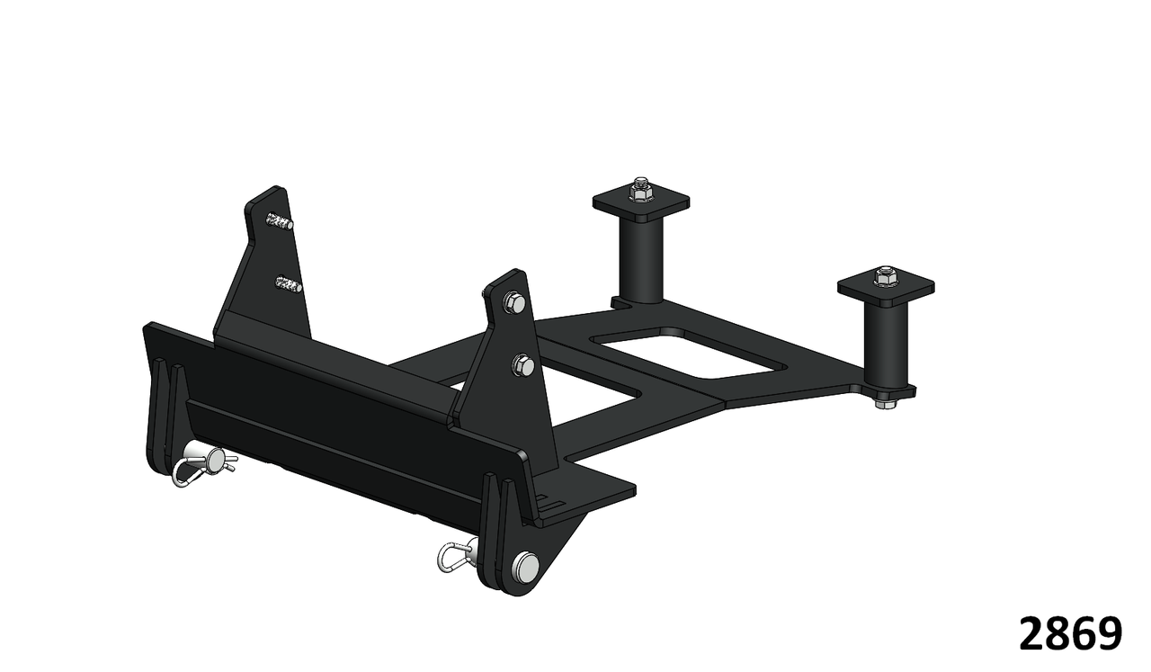 HitchDoc 2869 Eagle UTV plow mount for CFMOTO 1000 Zforce, CFMOTO 500 ZForce Trail, CFMOTO 800 ZForce EX, CFMOTO 800...