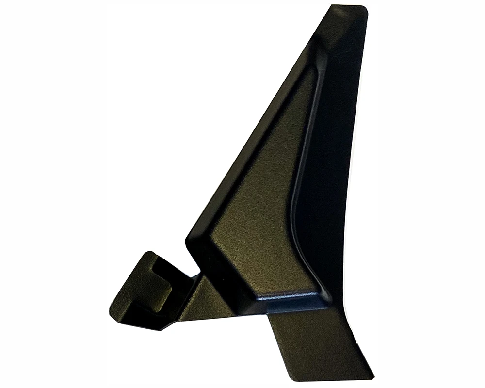 Spike replacement part for Polaris General with Spike 58-1600 upper doors: black left-side triangle door panel on white...
