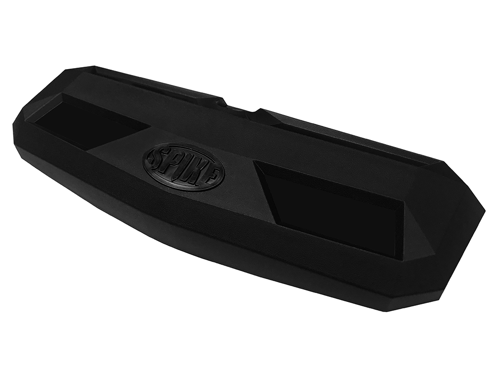 Spike mirror for Polaris Ranger: back of the mirror housing without inserts, angled