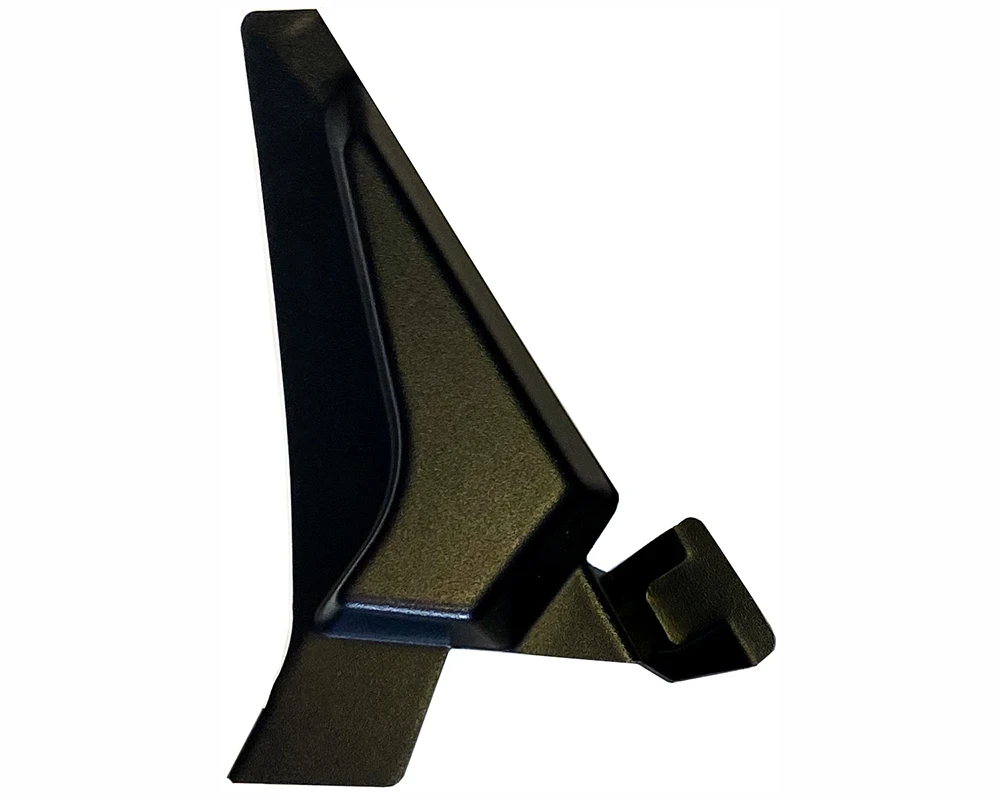 Spike replacement part for Polaris General with Spike 58-1600 upper doors: black right-side triangle door panel on white...