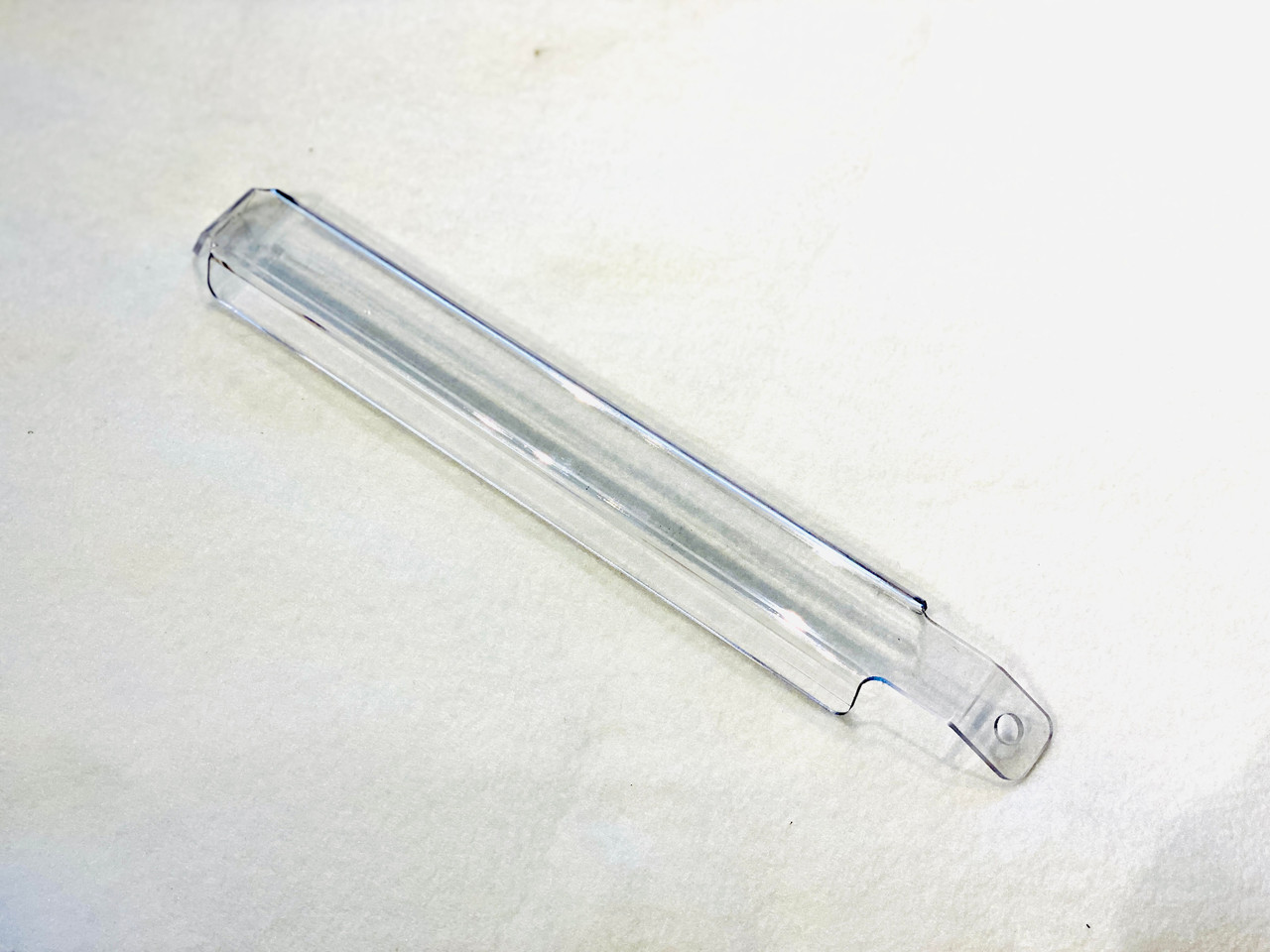 Spike replacement part for Honda Talon with Spike 44-2800 overfenders: clear plastic support bracket strip on white...