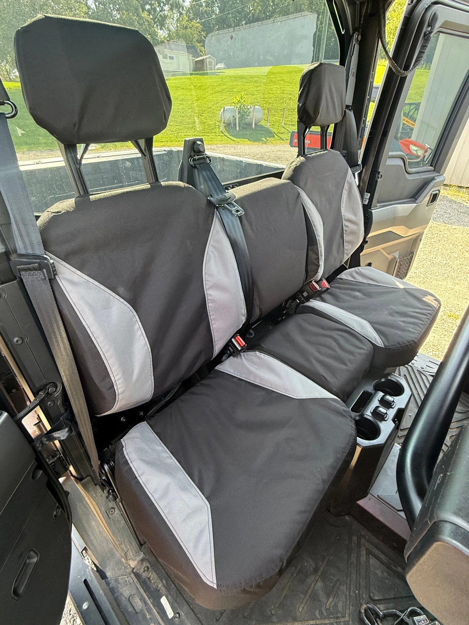 Greene Mountain Ranger XD 1500 seat covers, driver side with headrest cover