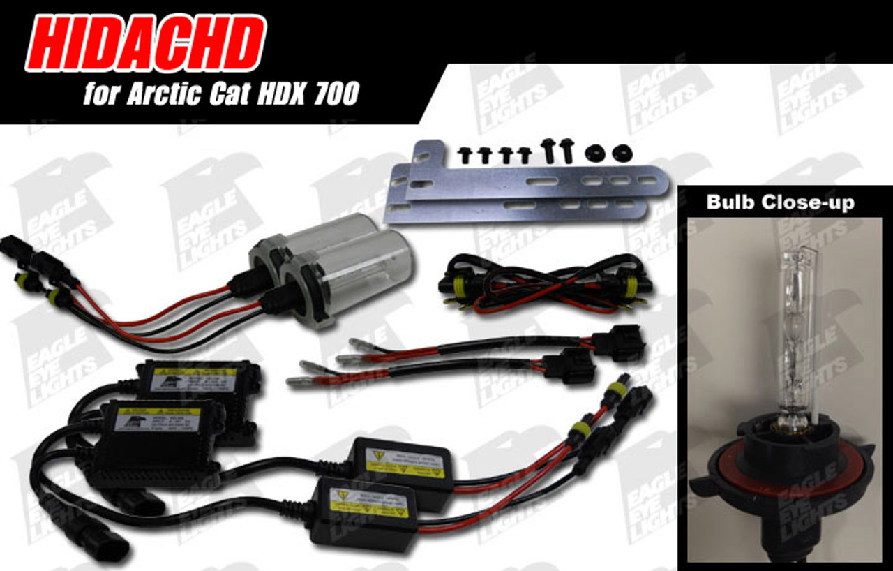 Eagle Eye 2017 Arctic Cat HDX700 35W HID Conversion Kit