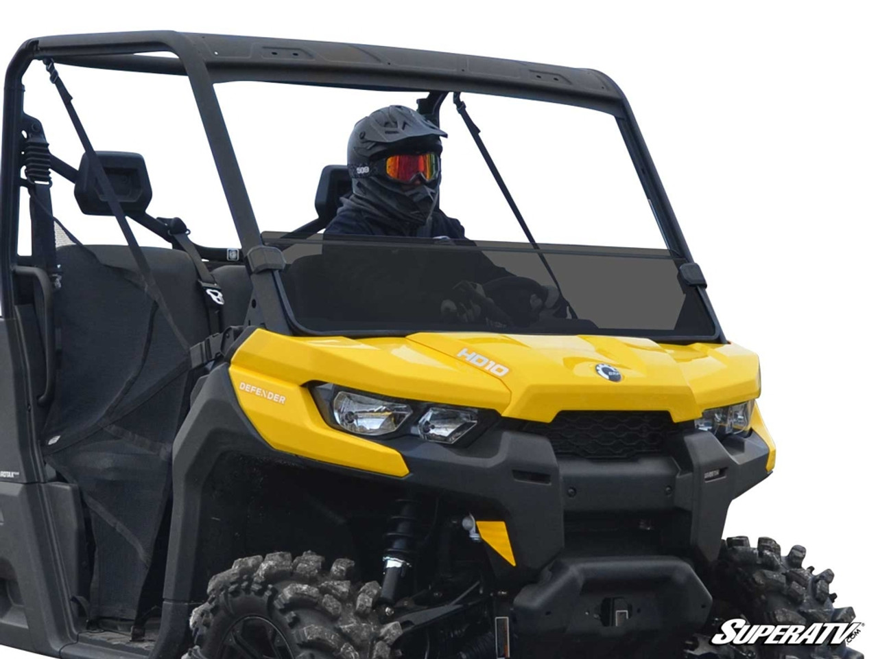 Can Am Defender Half Windshield