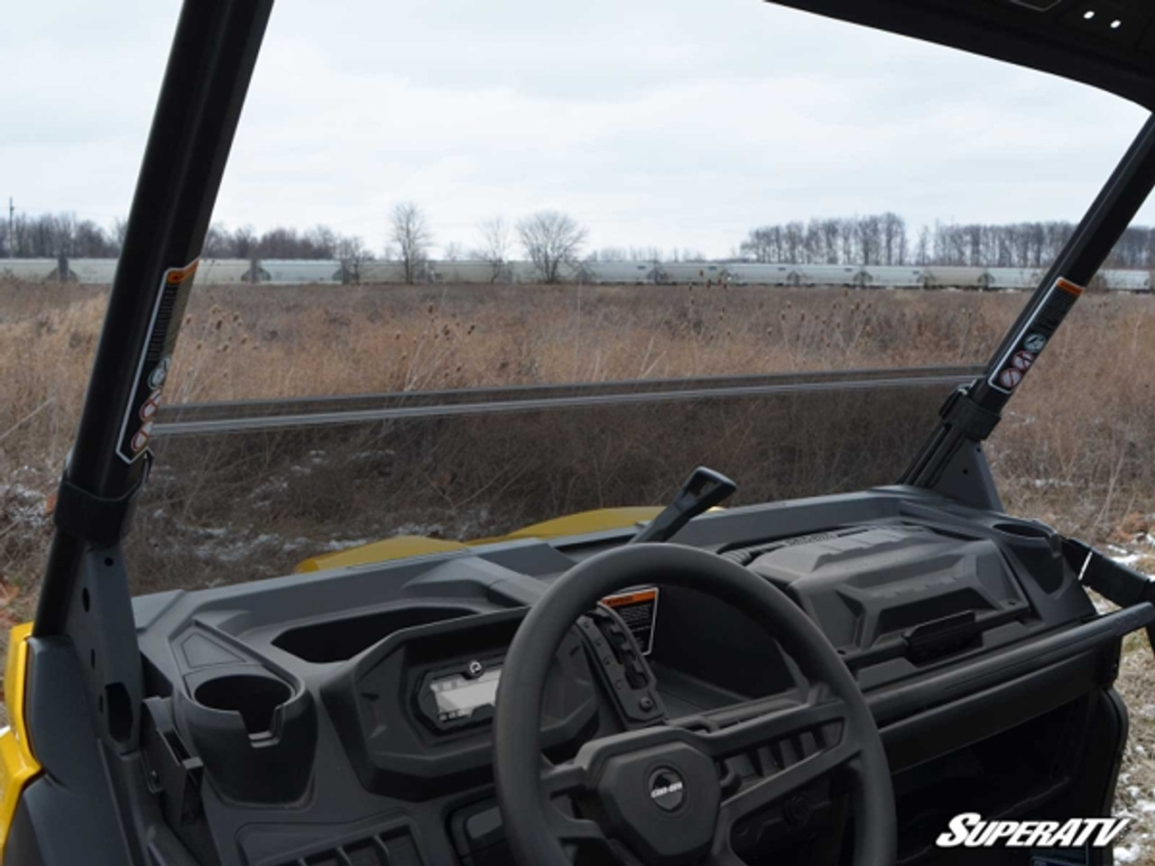 Can Am Defender Half Windshield